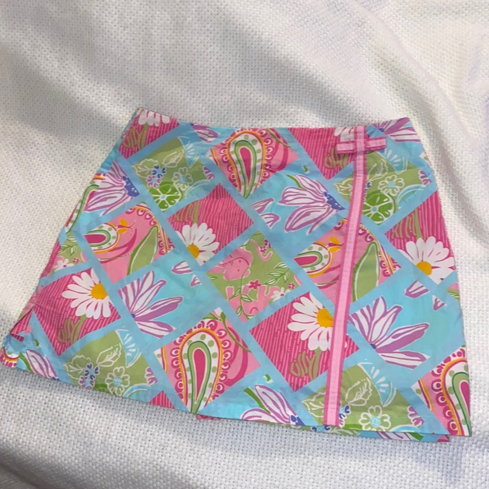 Vintage  Lilly Pulitzer size 10 petite skort in great condition